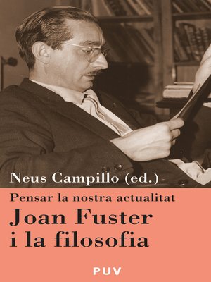 cover image of Joan Fuster i la filosofia